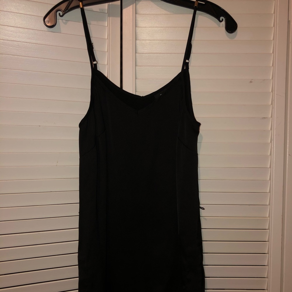 Black Spaghetti Strap